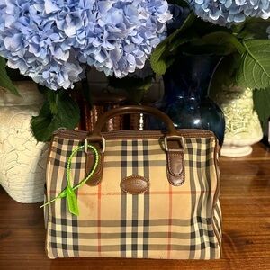 Burberry | Bags | Burberrys Vintage Boston Bag Nova Check | Poshmark